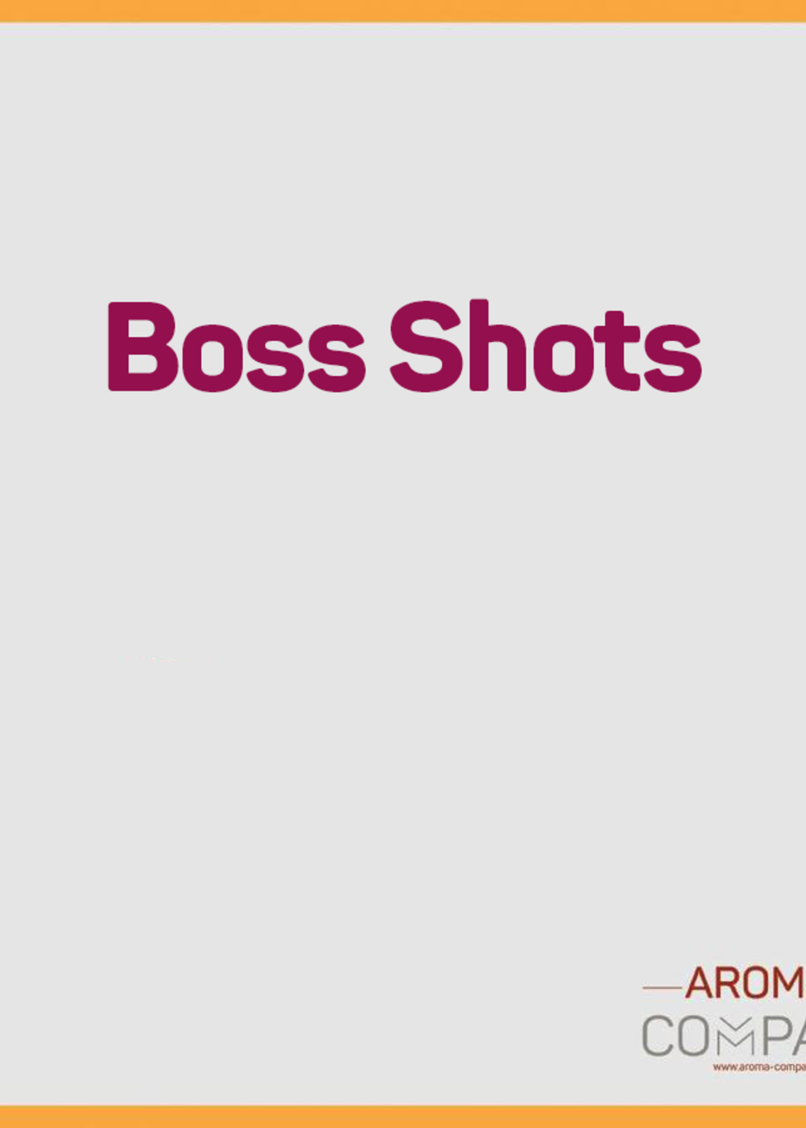 Boss Shots - Buttermint