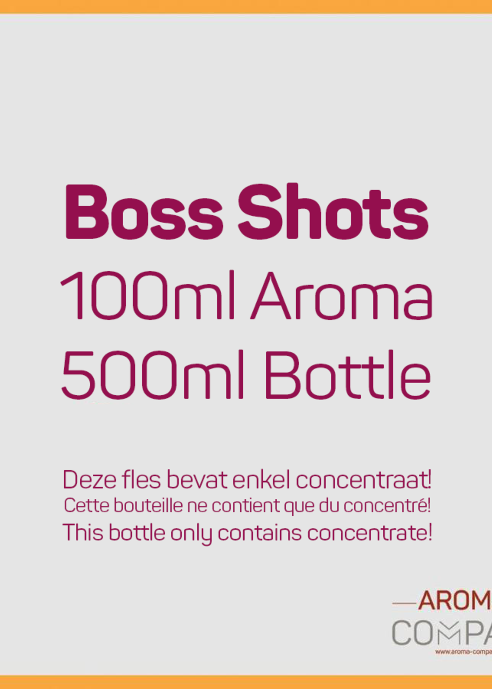 Boss Shots - Banana Custard