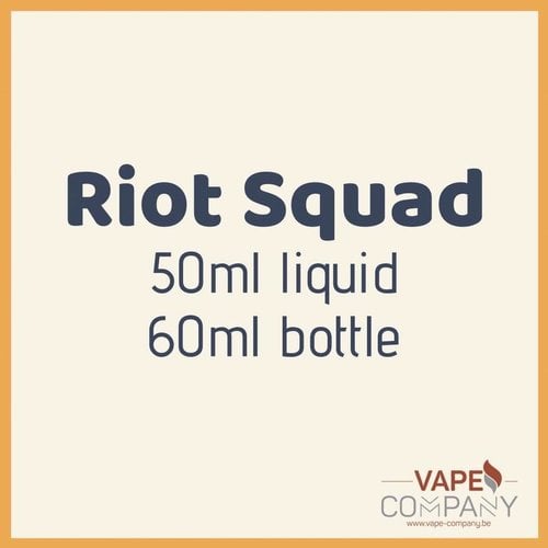 Riot Squad 50ml - Ultra Peach Tea 