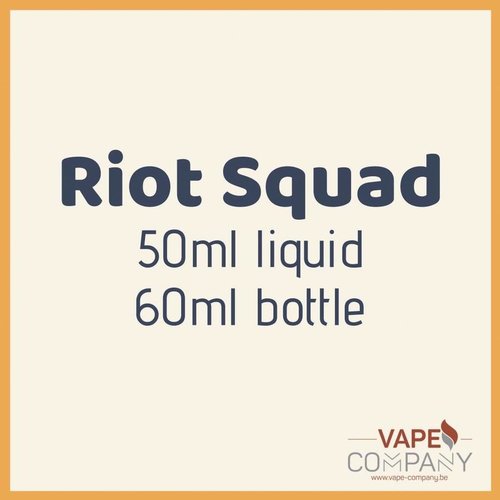 Riot Squad 50ml - BLCK - Pure Frozen Acai 