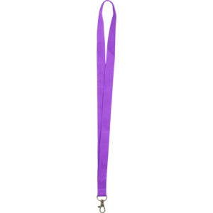 Purple - Polyester lanyards