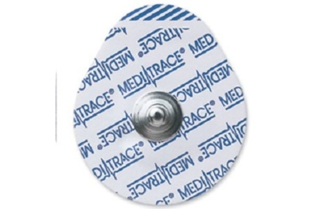 Kendall Meditrace 200 ECG Elektroden foam basis actieve hydrogel
