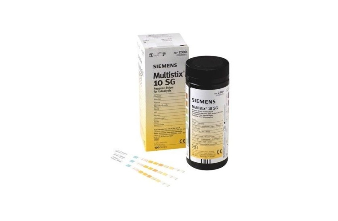 Siemens urinestrips multistix 10SG (100 stuks)