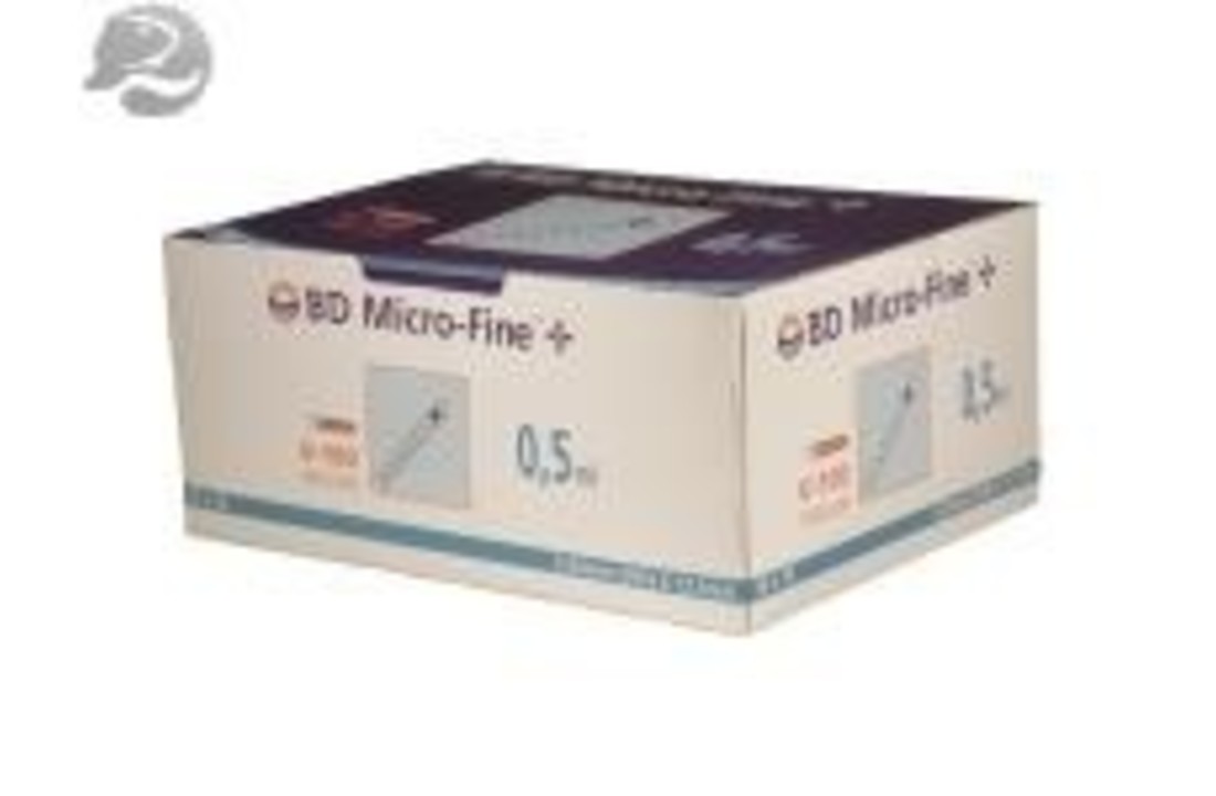 BD Micro-Fine Insulinespuit + naald (100 stuks)