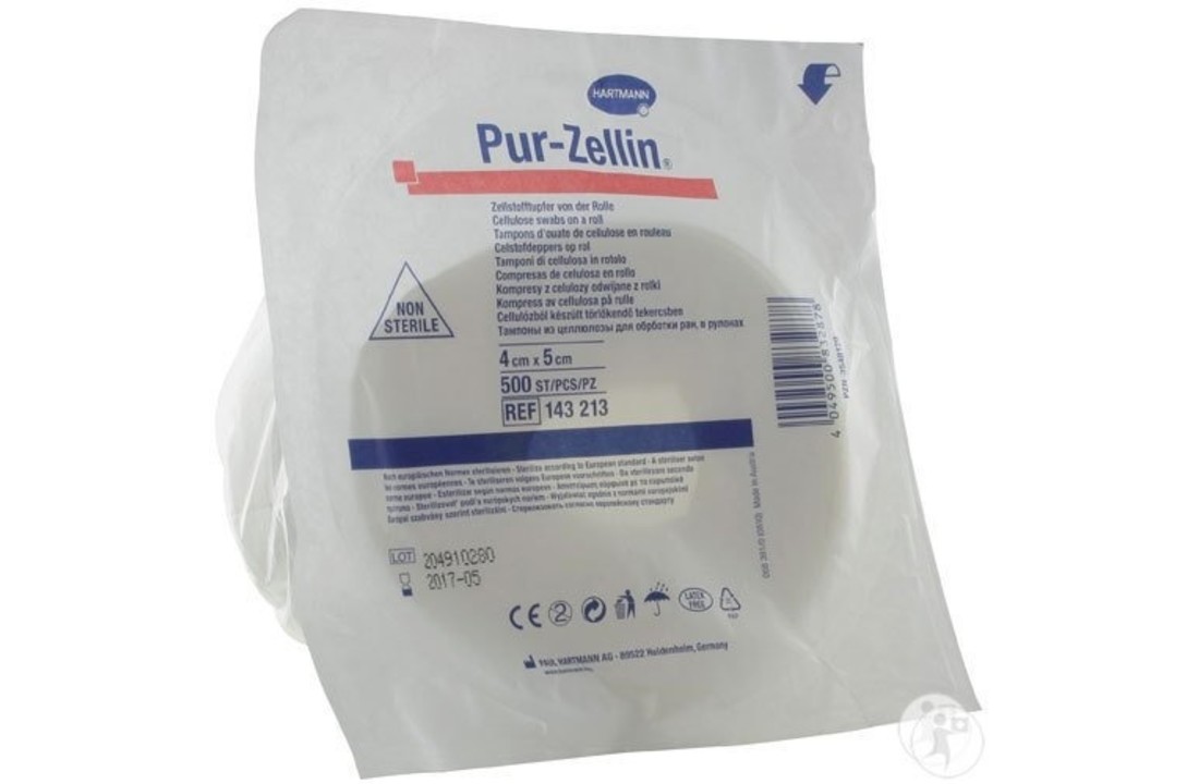 Pur-Zellin celstofdepper 4x5cm (500 Stuks)