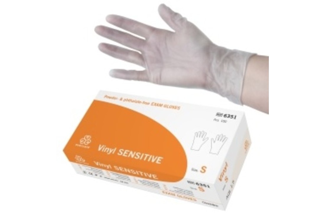 Evercare Vinyl Sensitive handschoenen onsteriel pdv