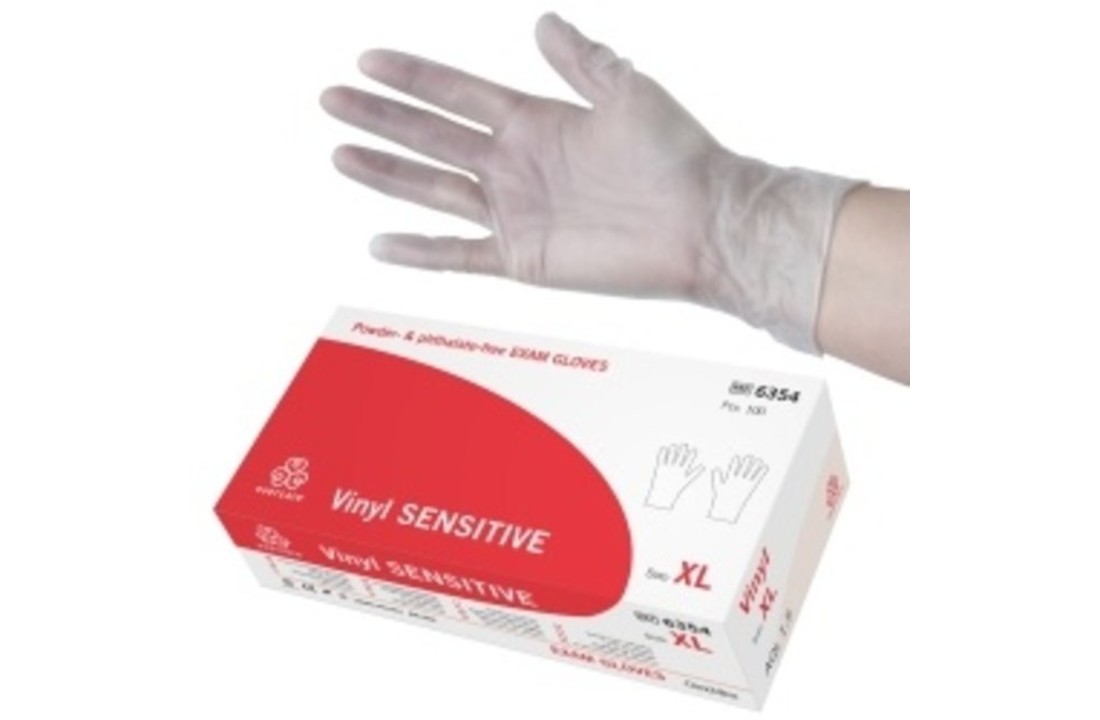 Evercare Vinyl Sensitive handschoenen onsteriel pdv