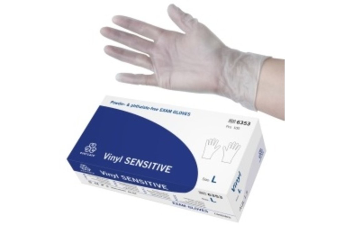 Evercare Vinyl Sensitive handschoenen onsteriel pdv