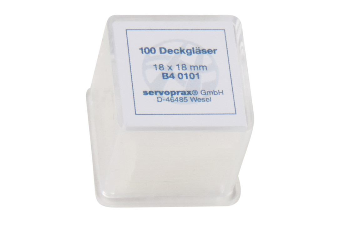 Mediware dekglaasjes 18 x 18 mm (100 stuks)