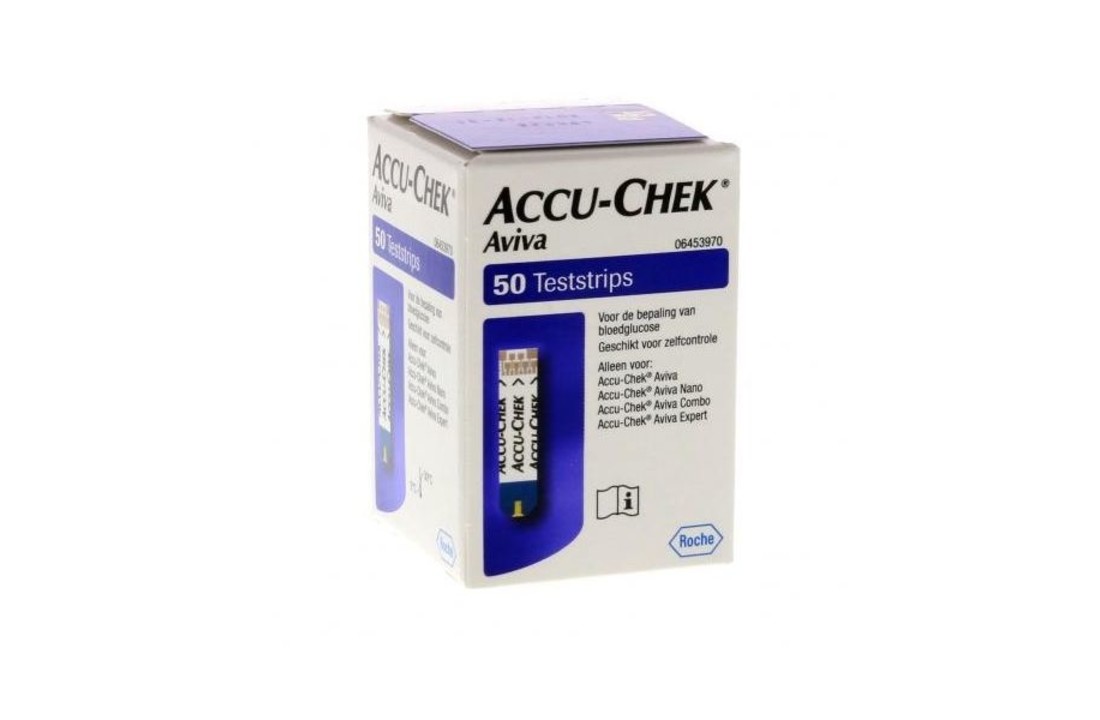 Accu-Chek Glucose Aviva teststrips (50 stuks)