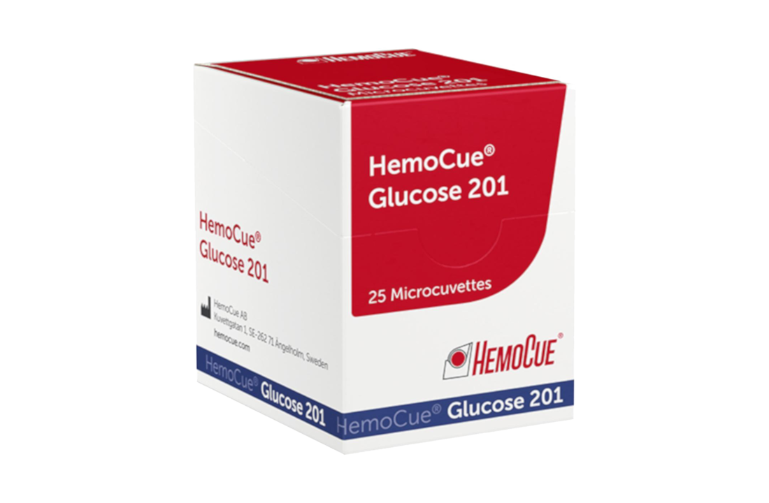 HemoCue Hb 201 cuvette (25 stuks)