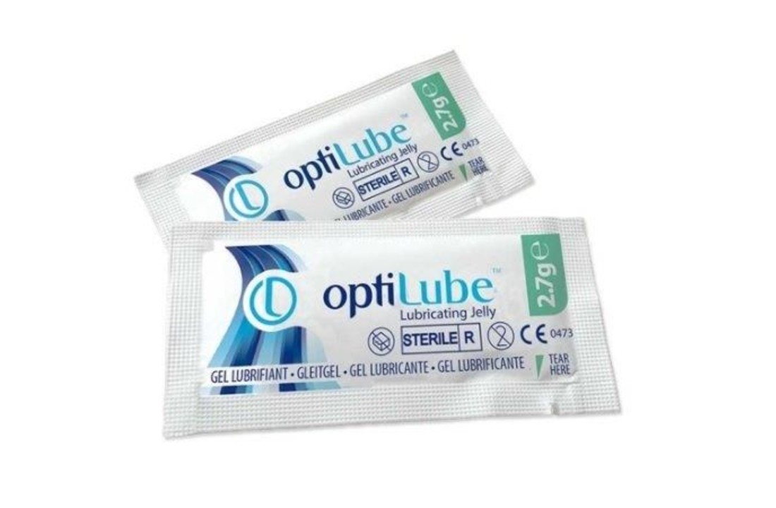 OptiLube glijmiddel in sachet 2,7 gr (144 stuks)