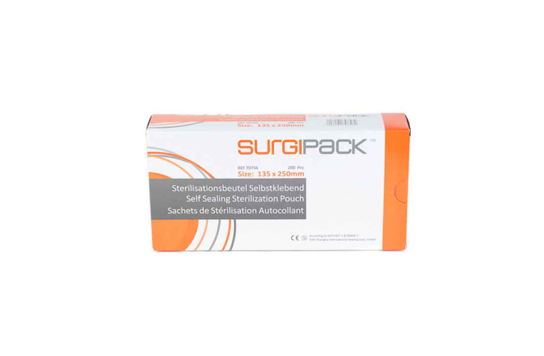 Surgipack sterilisatiezakjes selfseal (200 stuks)