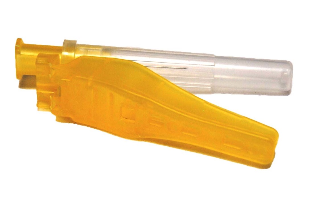 KD-FINE Safety injectienaald 30G geel (100 stuks)