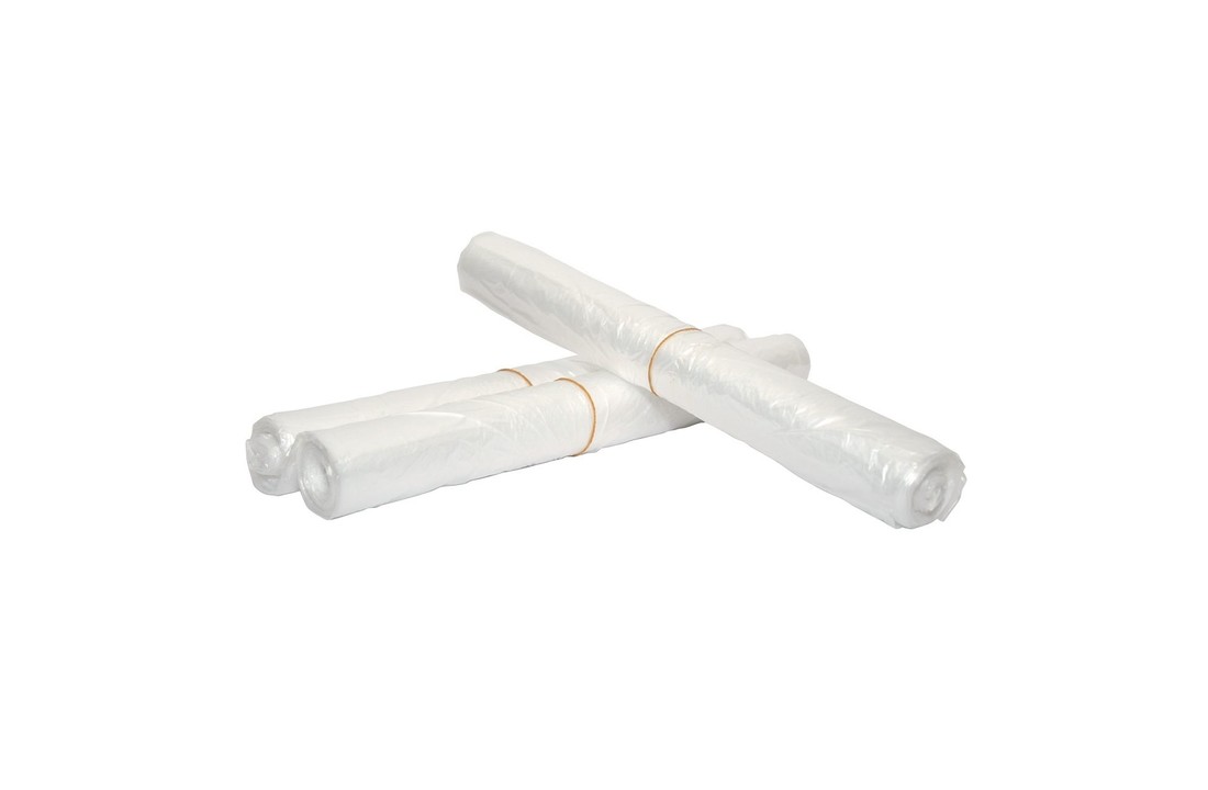 Afvalzak HDPE transparant