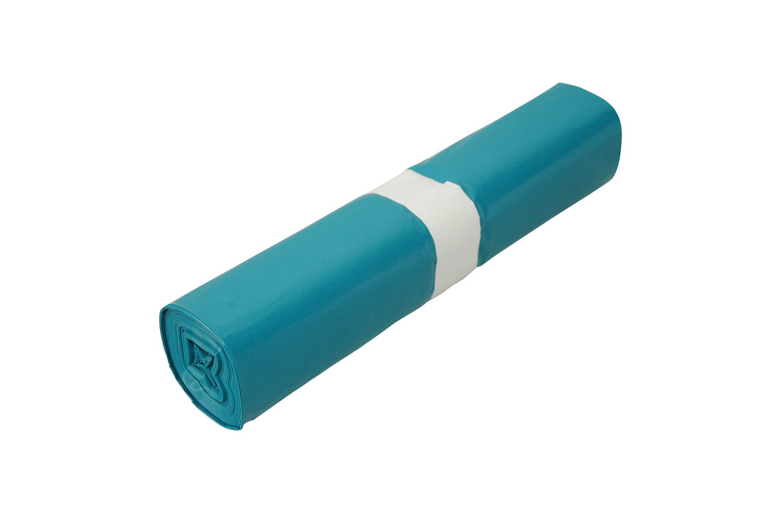 Afvalzak LDPE blauw