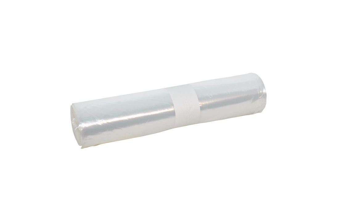 Afvalzak LDPE transparant