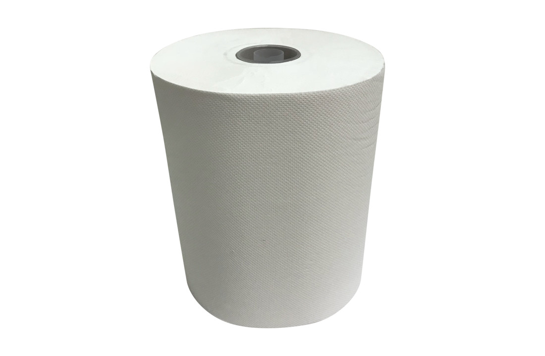 Handdoekrol Euro mini matic wit Plus Cellulose 2-laags (6 stuks)