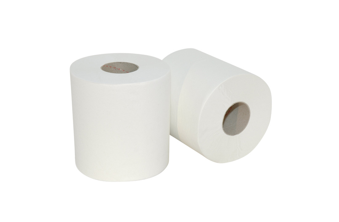 Midi poetspapier Euro verlijmd geperforeerd Cellulose 2-laags 160 m x 20 cm(6 stuks)