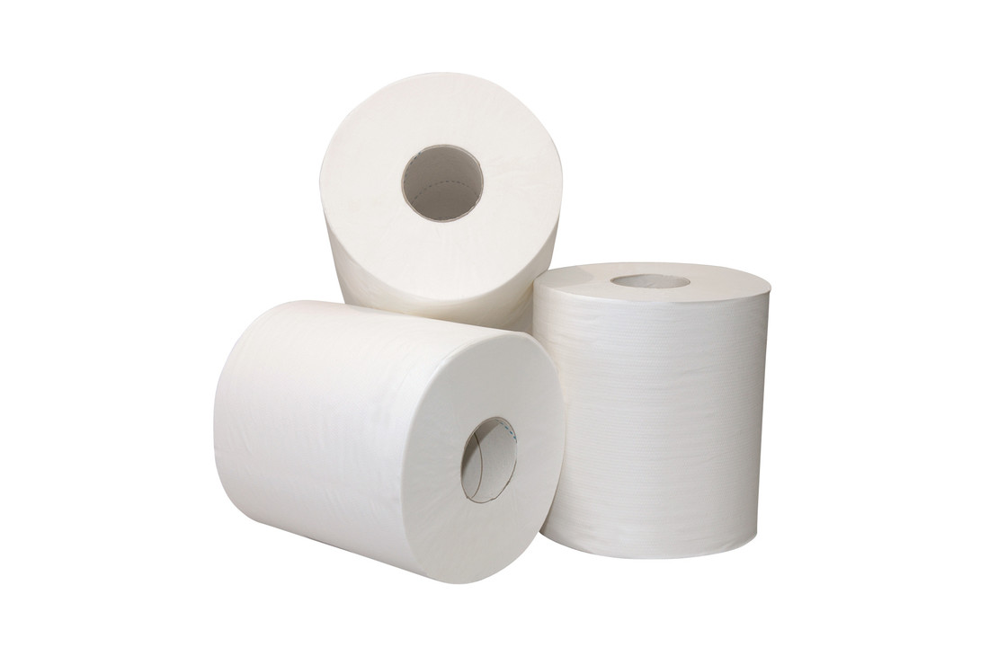 Midi poetspapier Euro geperforeerd Cellulose 1-laags 275 m x 21,5 cm (6 stuks)
