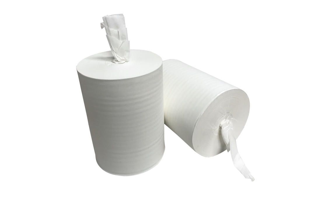 Midi poetspapier Euro kokerloos Cellulose 1-laags 275 m x 22 cm (6 stuks)