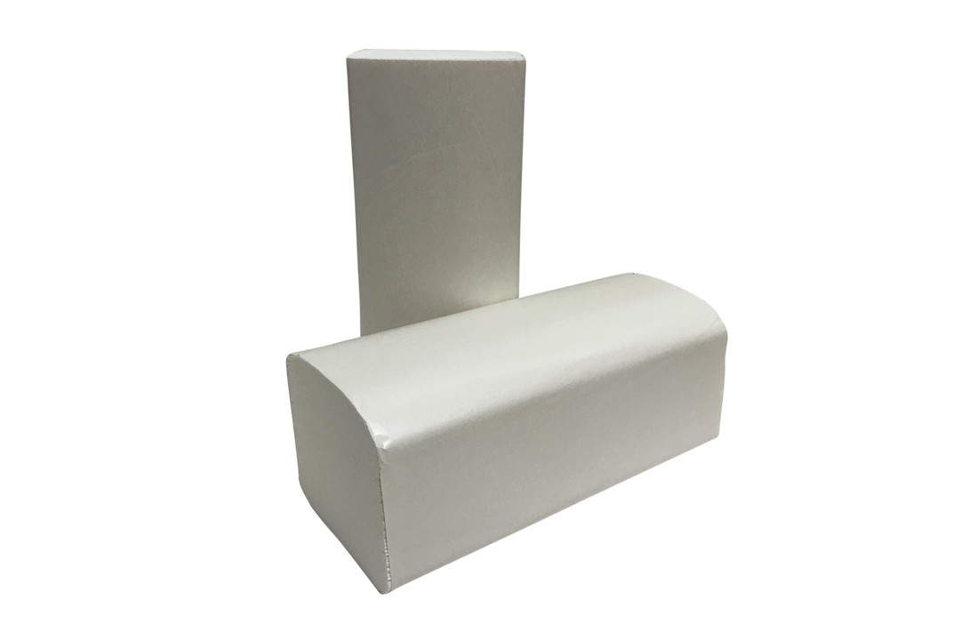 Handdoekpapier Z-fold Cellulose 2-laags 24x21 cm (20x160 stuks)