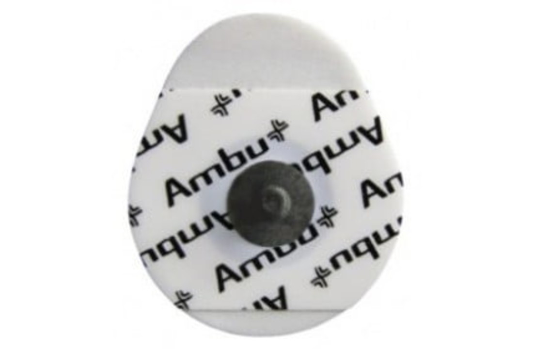 Ambu WhiteSensor ECG elektrode met drukknop solid gel (50 stuks)