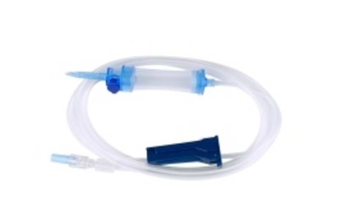 Evercare inLine FilterStop E infuussysteem belucht pvc-vrij, phtalate-vrij, 180cm (80 stuks)