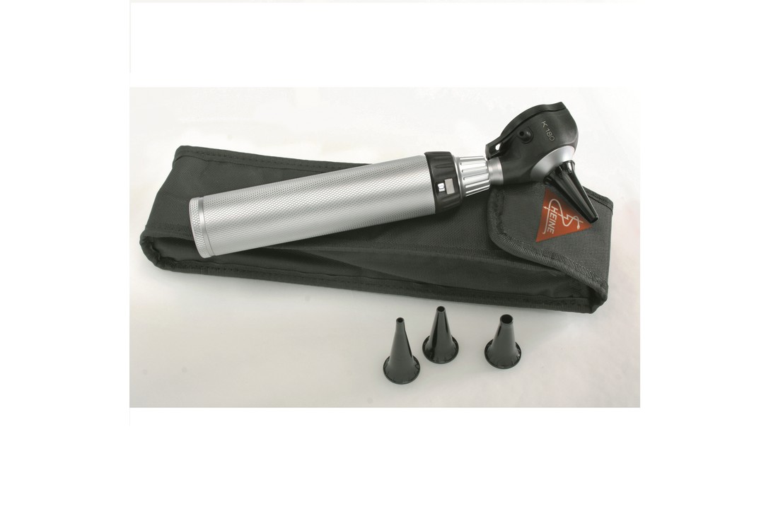 Heine K180 Otoscoopset batterijhandvat in soft etui