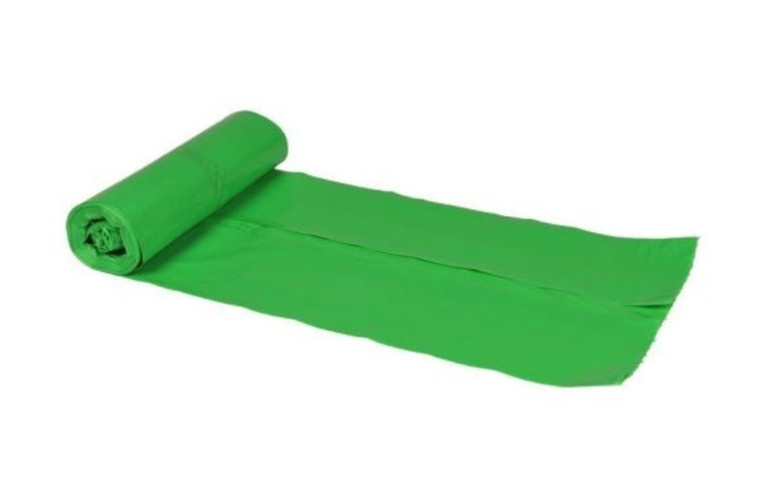 Afvalzak HDPE groen