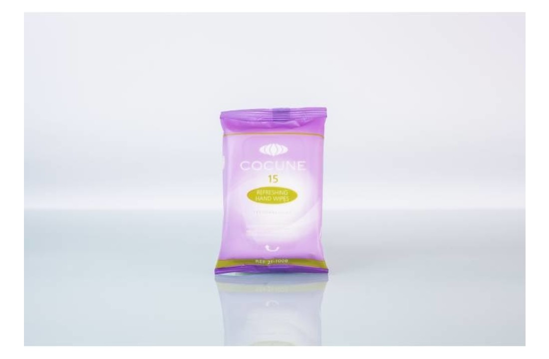 Cocune refreshing hand wipes (96 x 15 stuks)