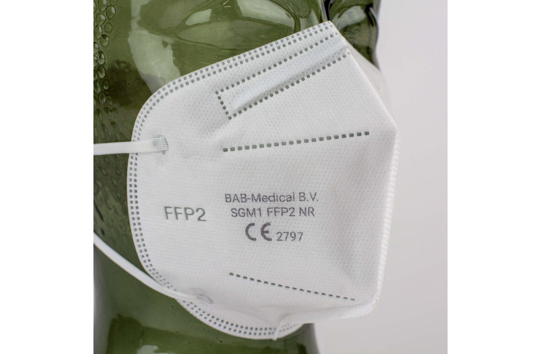 BAB-Medical SGM1 FFP2 mondmasker met oorlussen (20 stuks)