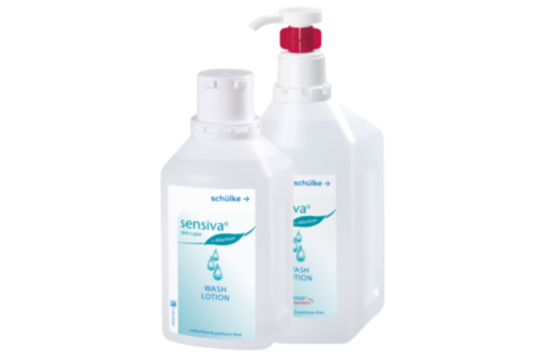 Sensiva zeepvrije verzorgende was lotion zonder geur- en kleurstoffen 500 ml