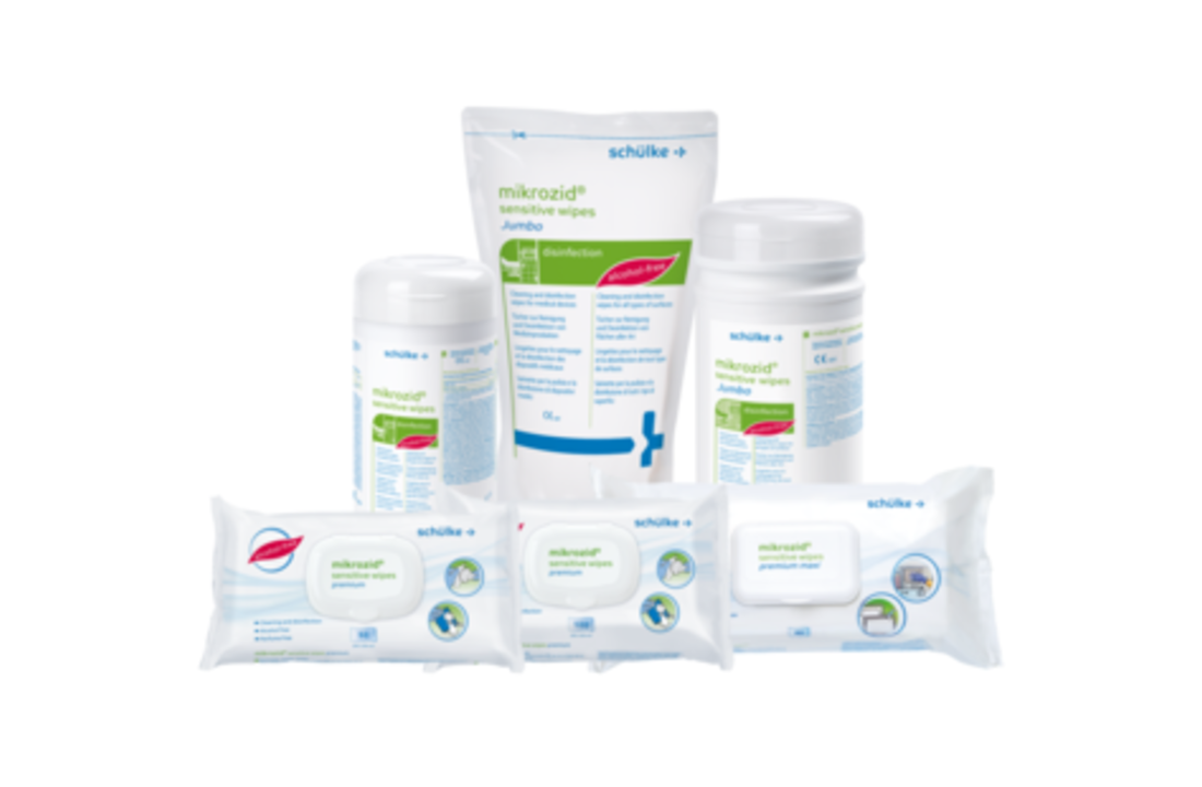 Mikrozid sensitive navulling desinfectie wipes ( bus 200 tissues)