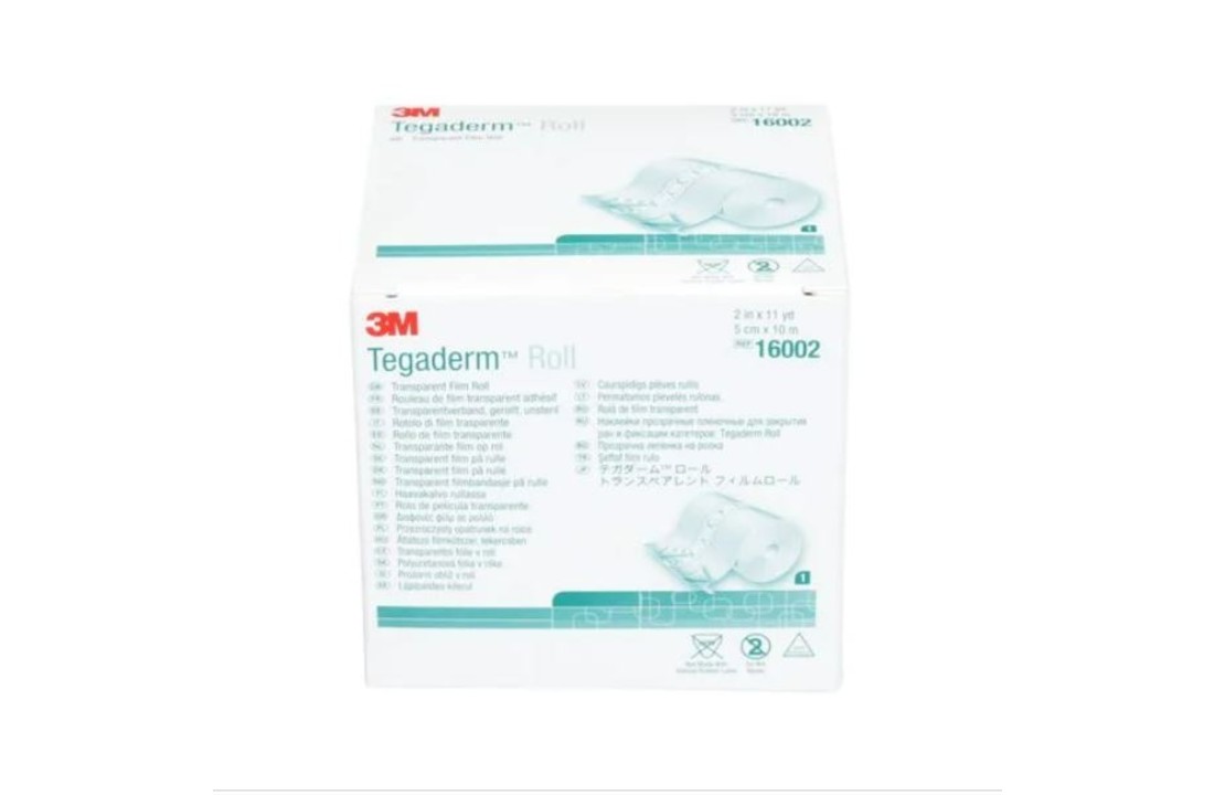 3M™ Tegaderm™ Transparant Filmverband op rol, niet steriel - in diverse varianten beschikbaar