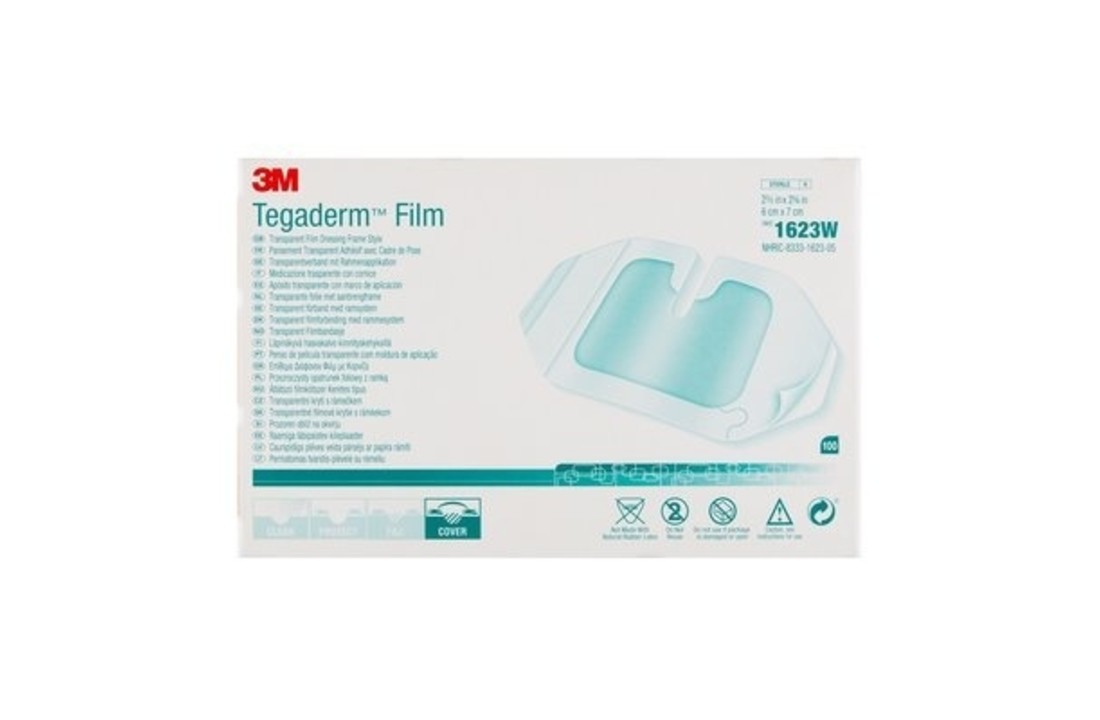 3M™ Tegaderm™ I.V. Transparant Filmverband - beschikbaar in diverse varianten