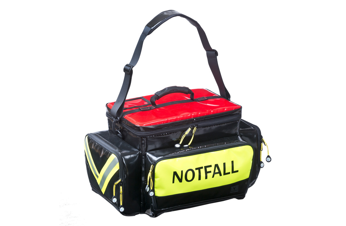 STAVANGER® E4000 Rugzak leeg - 54x31x33 cm Zwart/Rood (1 Stuk)