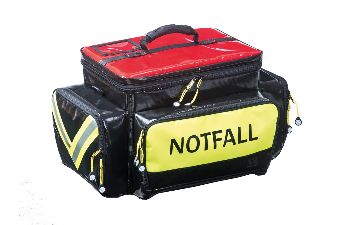 STAVANGER® E4000 Rugzak leeg - 54x31x33 cm Zwart/Rood (1 Stuk)