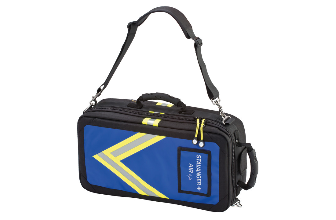 STAVANGER® C3000 Zuurstoftas, leeg - 28x51x16 cm Blauw (1 Stuk)
