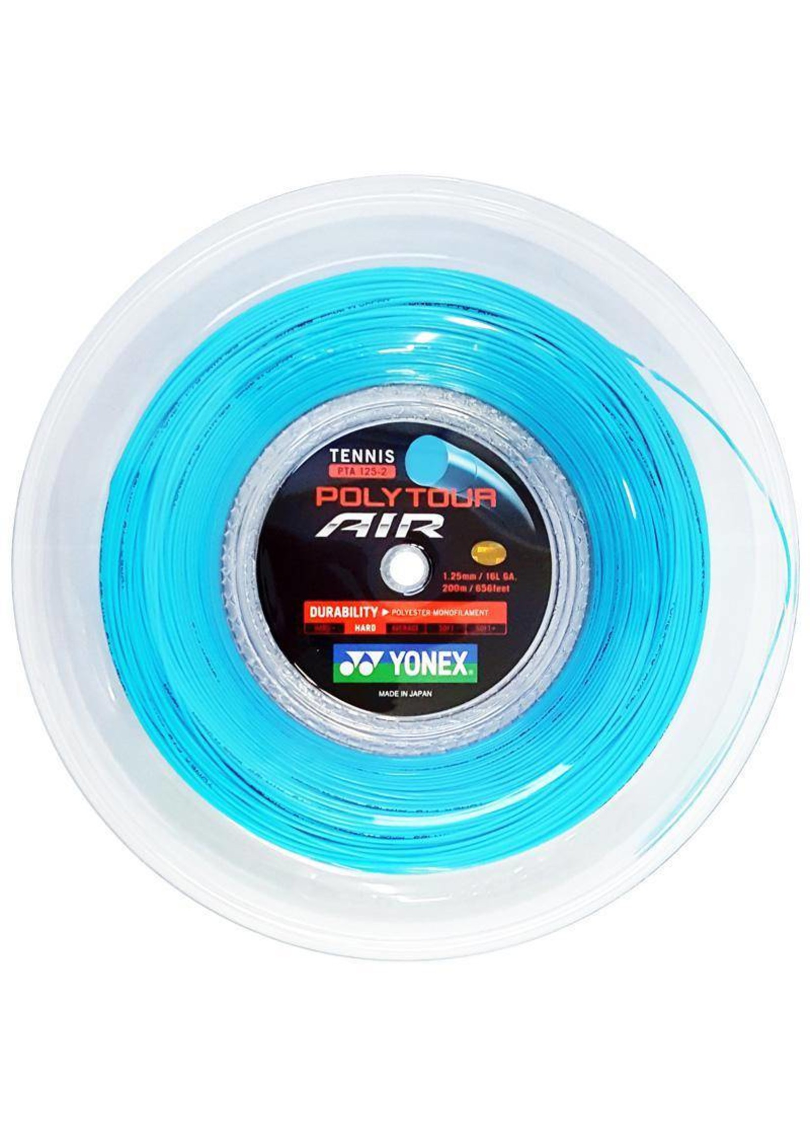 Yonex Poly Tour Spin 125/16L Tennis String Reel Blue