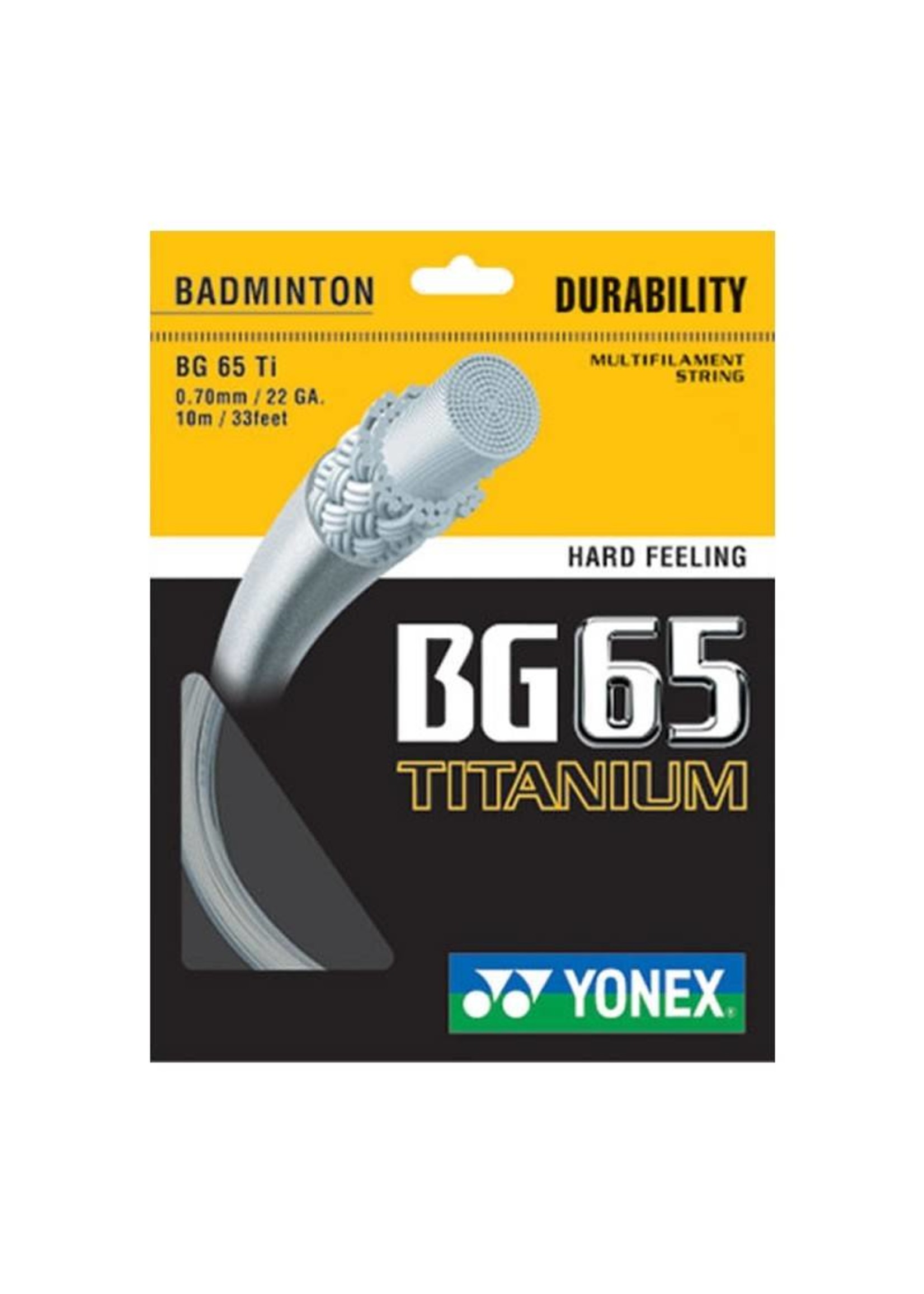 YONEX BG65TI Titanium Badminton String Coil 200M