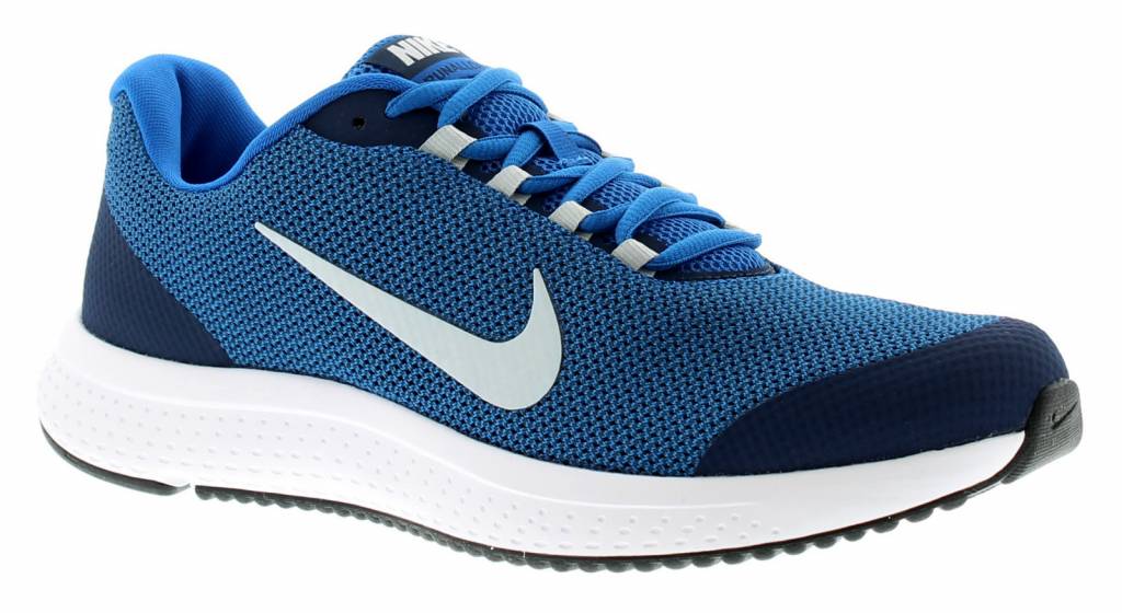 nike runallday blue running shoes