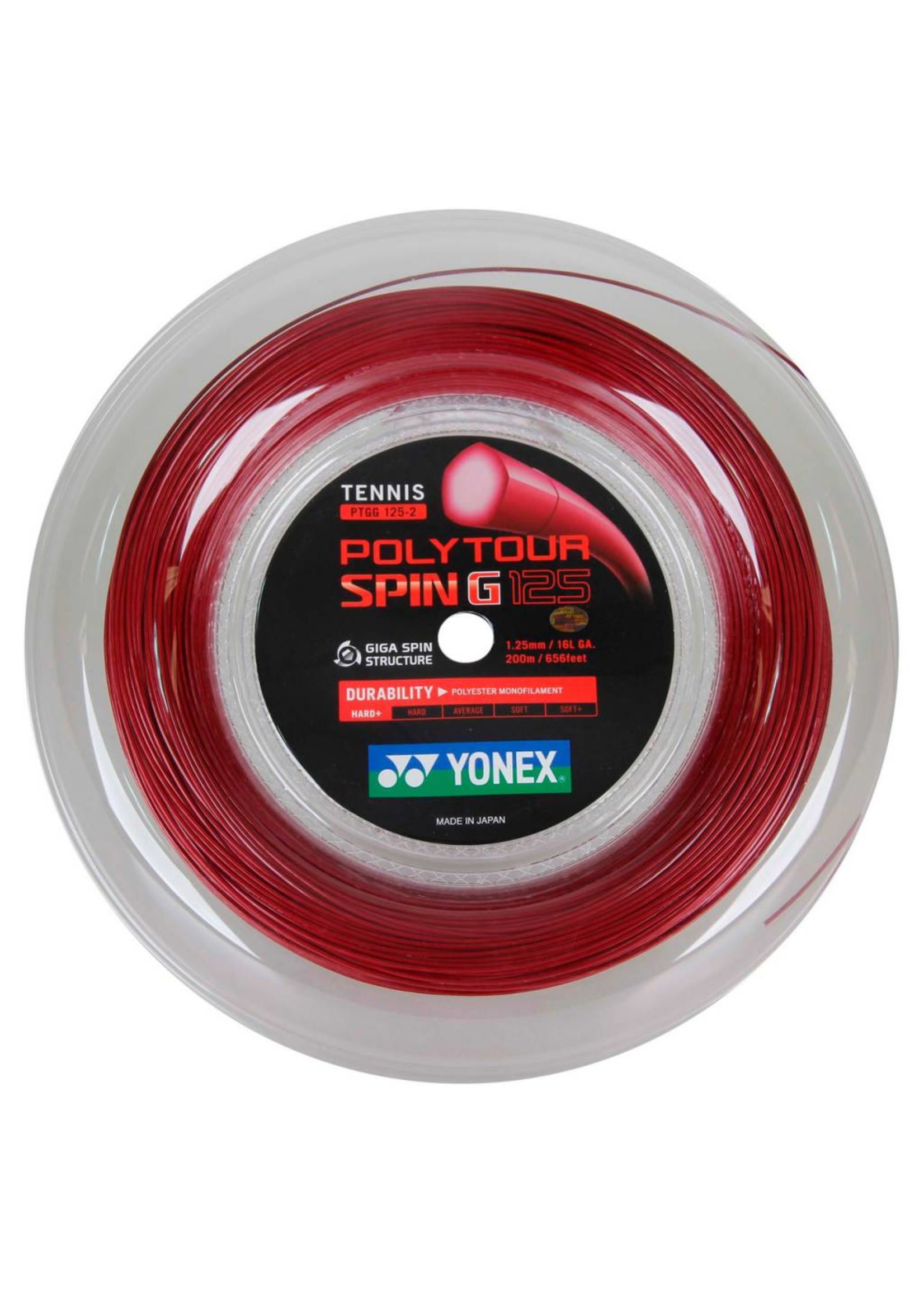 Yonex PolyTour Spin - 200m Reel - Gannon Sports