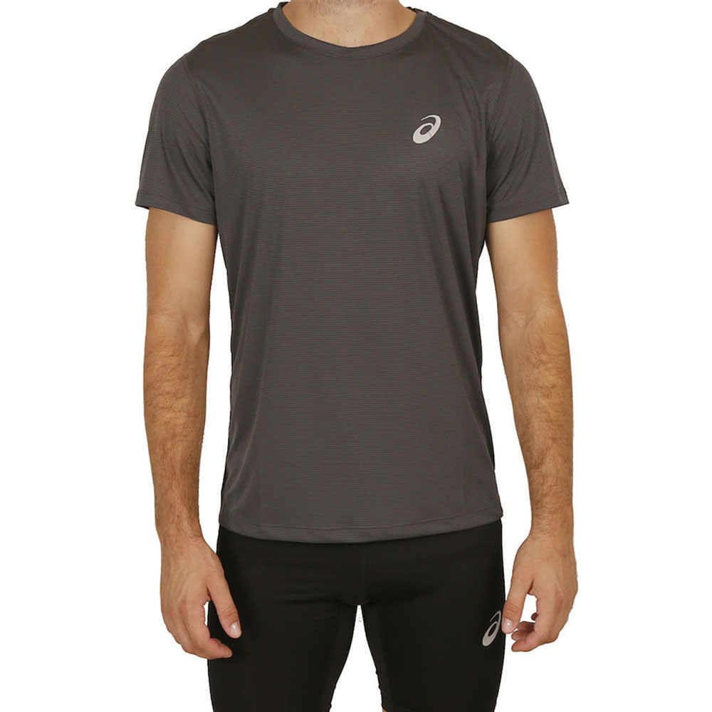 Asics Silver SS Mens Running Top (2019 