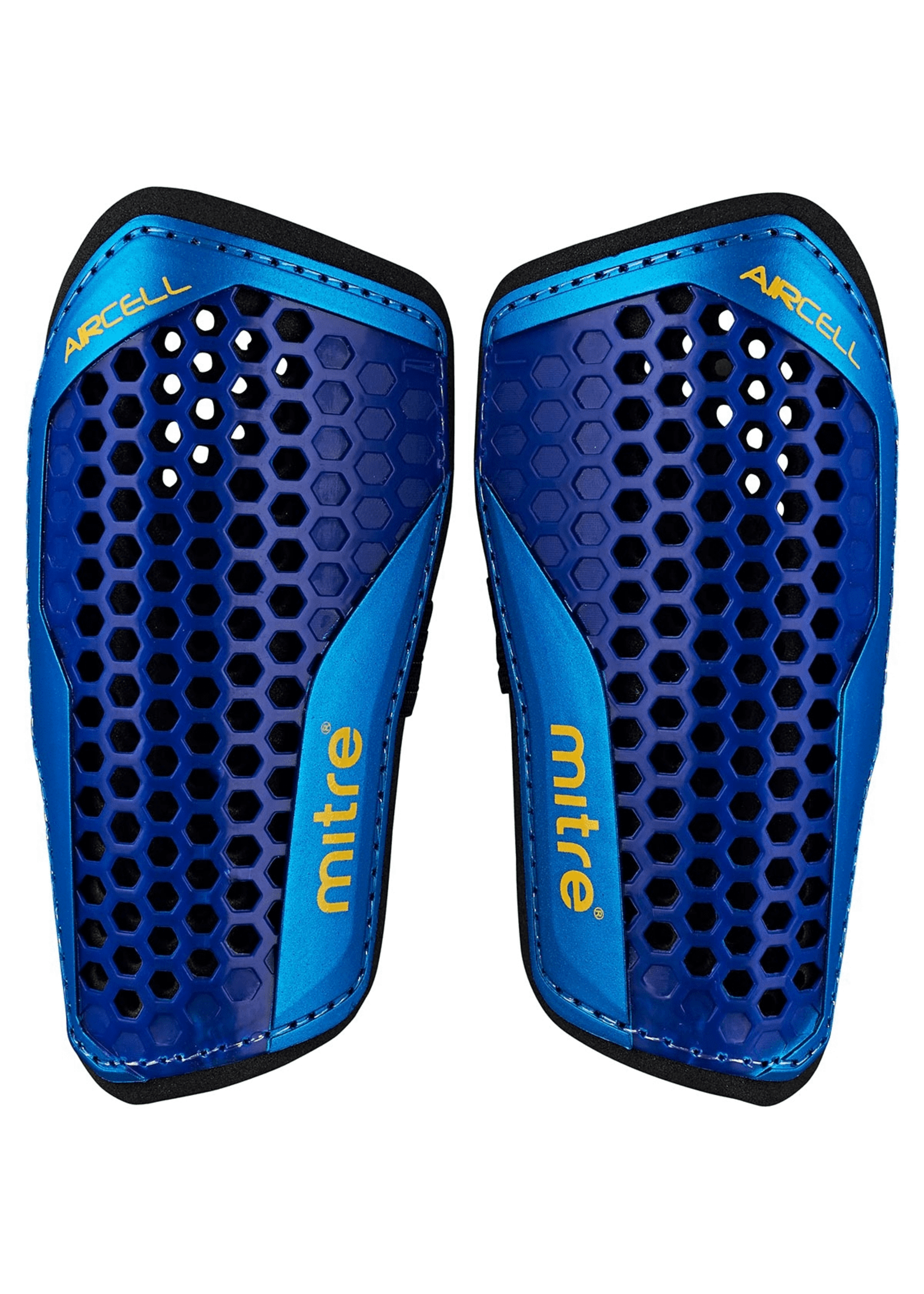 Mitre Mitre Aircell Slip in Carbon Shinguard, Blue