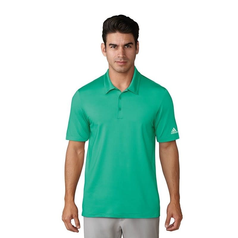 Adidas Mens Ultimate 365 Solid Polo Shirts, Hi-Res Green (2018) XXL - Gannon Sports