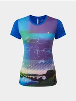 Ronhill Ron Hill Tech Revive Ladies T Shirt (2021) - Azurite/Sun