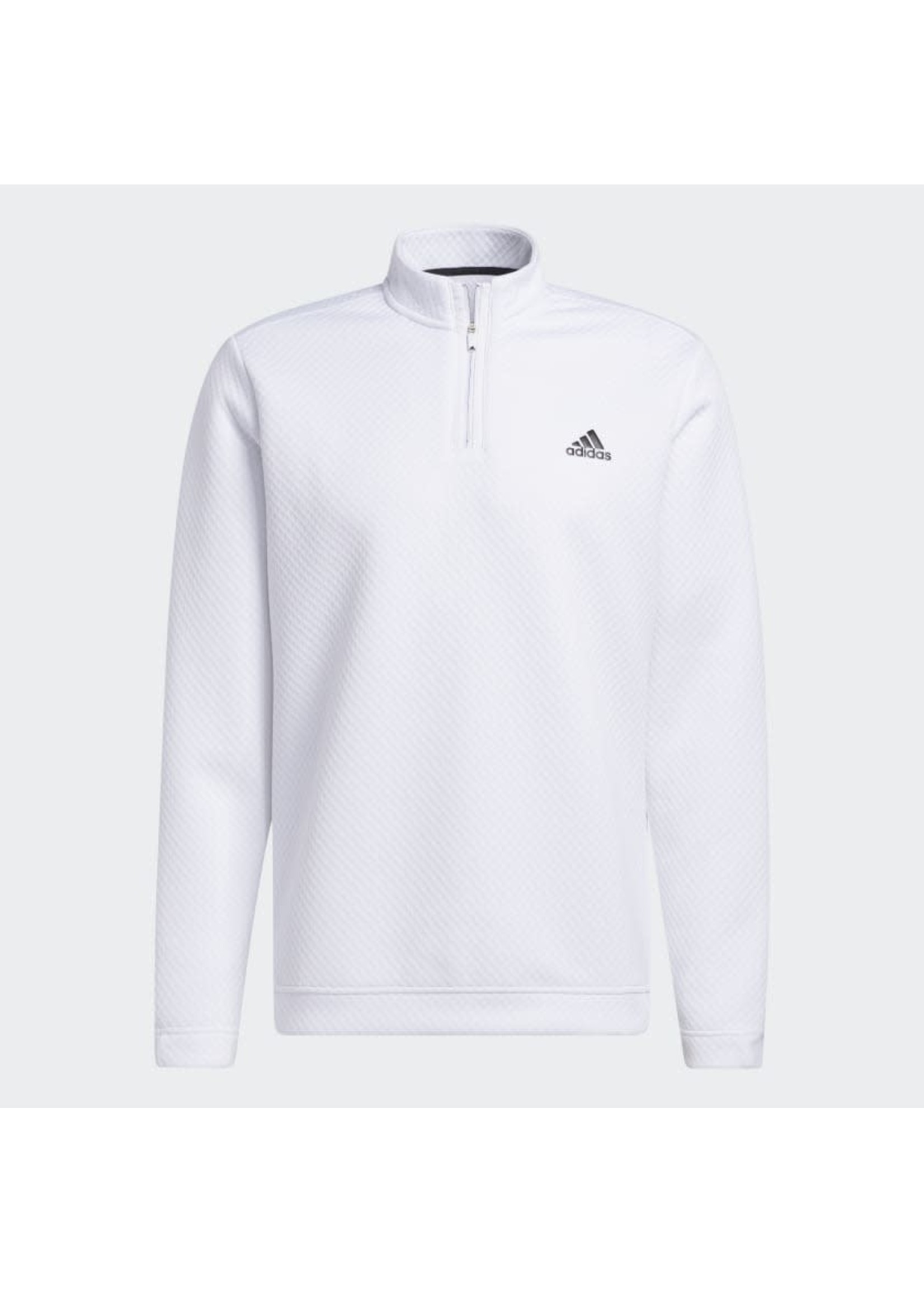 Adidas Adidas Prime Green Water Resistant Mens Golf Top (2021) - White