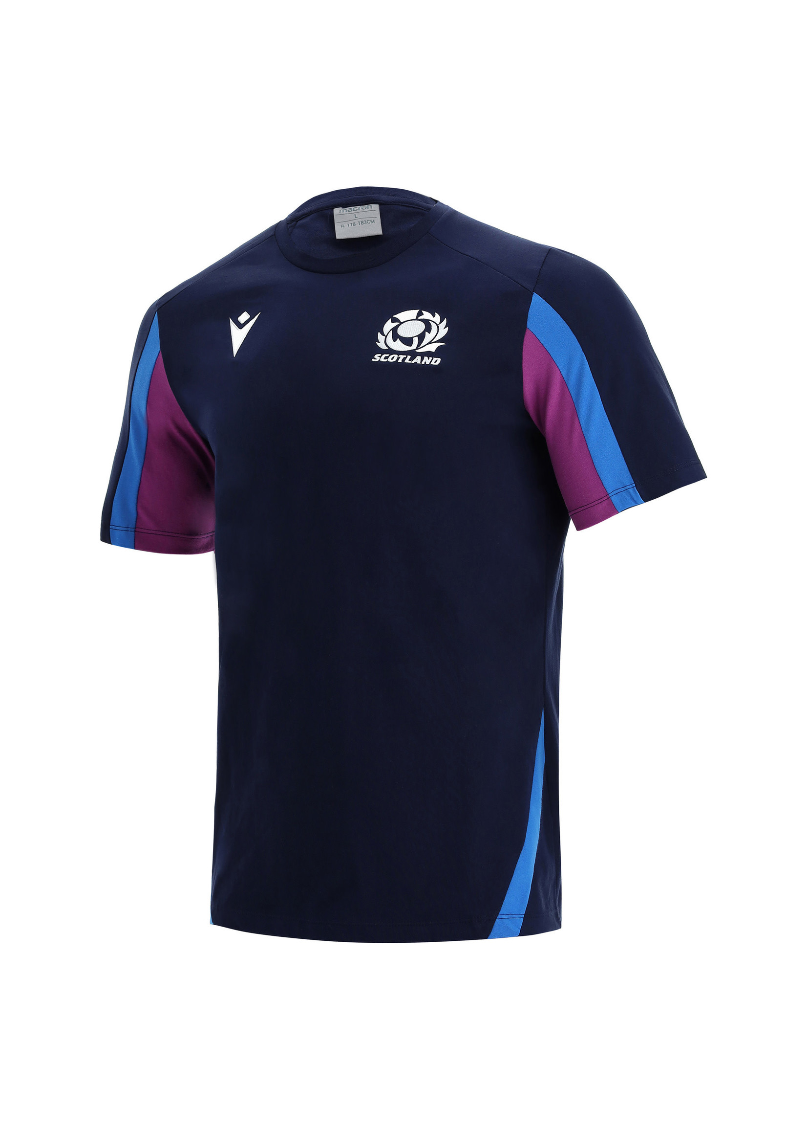 Macron Macron Scotland Rugby - Official Travel T Shirt (2021/22)