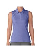 Adidas Adidas Ladies Ultimate365 Sleeveless Polo Shirt Purple XL